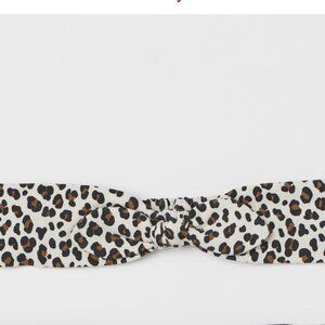 H&M Leopard Bow Hairband